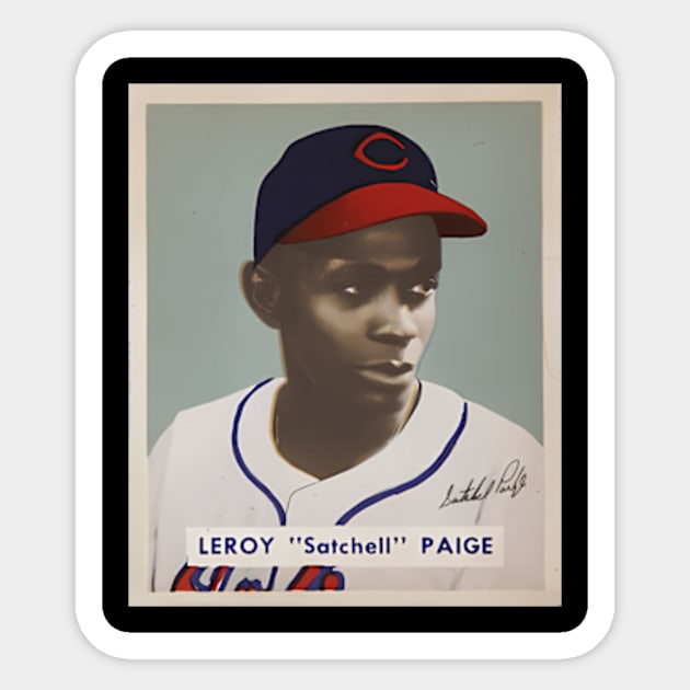 Satchel Paige Sticker by binchudala